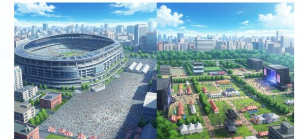 フジロックやサマソニが有名